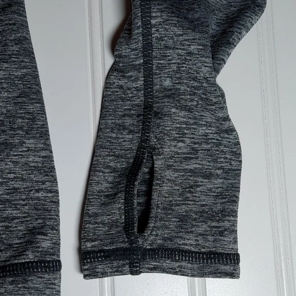 Z by Zella gray hoodie with quarter zipper sz XS - Picture 3 of 11